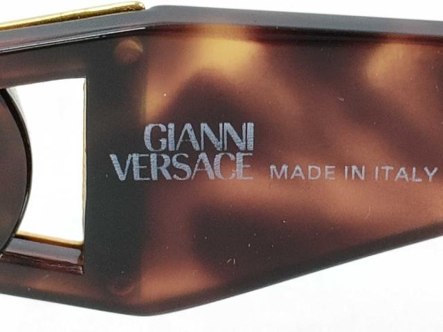 GIANNI VERSACE ヴェルサーチェ サングラス メデューサ MOD424/M ブラウン系 プラスチック 美品【本物保証】_5