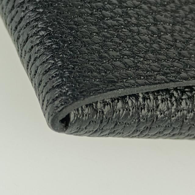 新古未使用展示品 HERMES エルメス バスティア コインケース  - ブラック シェーブル ユニセックス シルバー金具 小銭入れ W刻印【本物保証】_5