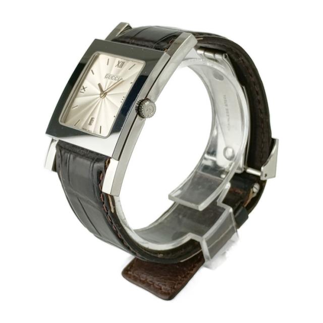 GUCCI グッチ 腕時計 デイト クォーツ 7900M.1 シルバー文字盤