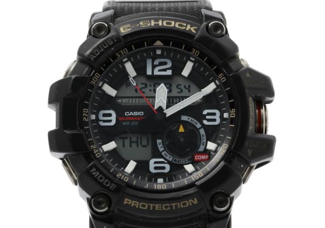 CASIO カシオ 時計 GSHOCK MASTER OF G LAND MUDMASTER GG10001AJF ブラック 樹脂／ステンレススチール メンズ デジアナ【本物保証】
