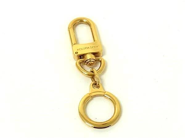 LOUIS VUITTON ルイヴィトン キーホルダー アノクレ M62694 ゴールド メタル ユニセックス 美品【本物保証】