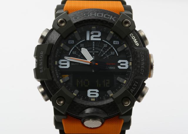 CASIO カシオ 時計 GSHOCK MASTER OF G LAND MUDMASTER GGB1001A9JF ブラック カーボン／樹脂 メンズ アナデジ 超美品【本物保証】