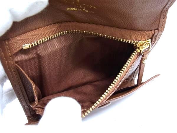LOUIS VUITTON ルイヴィトン コインケース ヘリテージコレクション ポルトフォイユ コンパクト M58046 ブラウン レザー ユニセックス 美品【本物保証】_5