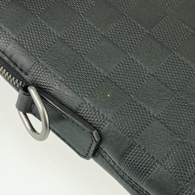 LOUIS VUITTON ルイヴィトン ビジネスバッグ PDJ ポルトドキュマンジュール N41248 オニキス シルバー金具 ダミエアンフィニ メンズ 2WAY ブリーフケース ショルダーバッグ【本物保証】_5