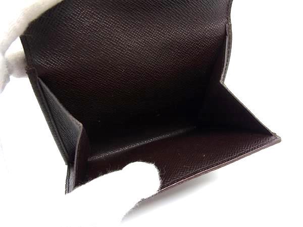 LOUIS VUITTON ルイヴィトン 財布 ポルトモネビエ カルトクレディ N61652 ブラウン ダミエ レディース Wホック 三つ折り財布【本物保証】_6