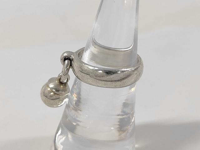 Tiffany&Co. ティファニー 指輪 ボールダングル リング シルバー系 SV925 レディース 約9号 美品【本物保証】_1