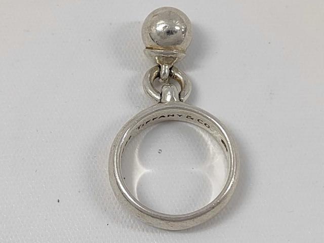 Tiffany&Co. ティファニー 指輪 ボールダングル リング シルバー系 SV925 レディース 約9号 美品【本物保証】_2