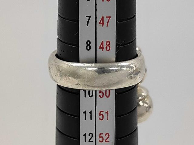 Tiffany&Co. ティファニー 指輪 ボールダングル リング シルバー系 SV925 レディース 約9号 美品【本物保証】_3