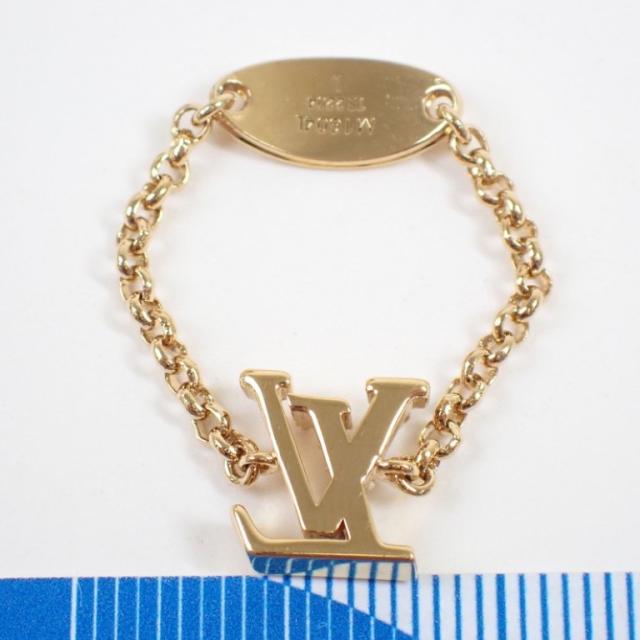 LOUIS VUITTON ルイヴィトン リング 指輪 セット リング レディ LV M1604L ゴールド系 メタル レディース 美品【本物保証】_2