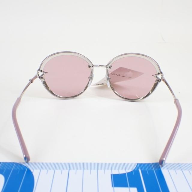 BVLGARI ブルガリ サングラス ディーバドリーム 6101-B ピンク系 シルバー メタル レディース ラインストーン 美品【本物保証】_2