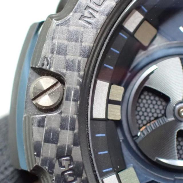 CASIO カシオ 腕時計 G-SHOCK Gスチール GST-B100XB-2AJF ブラック ネイビー文字盤 ステンレス カーボン メンズ Bluetooth ソーラー アナログ【本物保証】_3