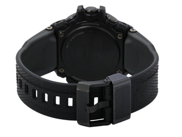 CASIO カシオ 腕時計 G-SHOCK Gスチール GST-B100XB-2AJF ブラック ネイビー文字盤 ステンレス カーボン メンズ Bluetooth ソーラー アナログ【本物保証】_5