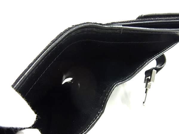 GUCCI グッチ 紙入れ ジャッキー 035 2888 2129 黒いこと GG帆布×なめし革 レディース 二つ折り紙入れ しろがね色金具【本物言いはなつ】