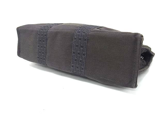 HERMES エルメス トートバッグ エールライン トートMM - グレー シルバー金具 キャンバス ユニセックス シルバー金具 美品【本物保証】_4