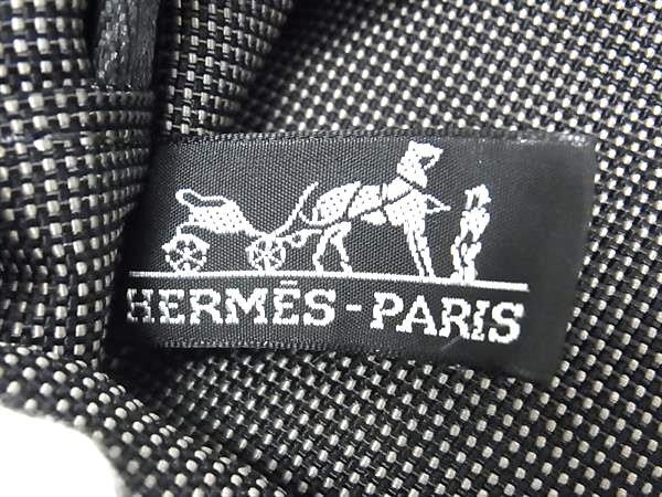HERMES エルメス トートバッグ エールライン トートMM - グレー シルバー金具 キャンバス ユニセックス シルバー金具 美品【本物保証】_6