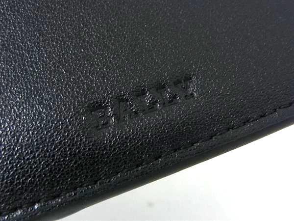 BALLY バリー 財布 ブラック レザー メンズ 二つ折り 長財布 超美品【本物保証】_6
