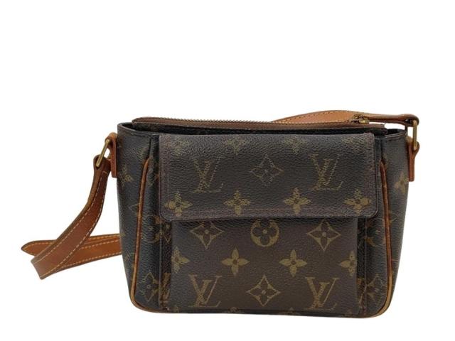 LOUIS VUITTON ルイヴィトン ショルダーバッグ ヴィバシテPM M51165 ブラウン系 モノグラム レディース ゴールド金具【本物保証】 44,785円