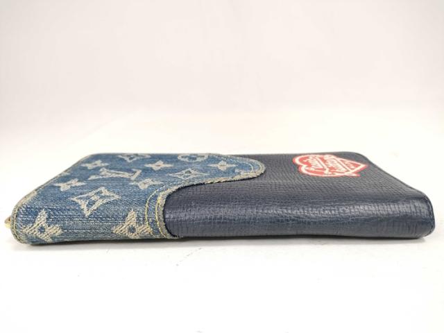 希少美品✨正規品 ルイ ヴィトン ジッピーウォレット デニム