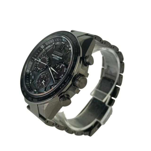 CITIZEN シチズン 時計 アテッサ サテライトウエーブ HAKUTOR コラボレーションモデル F950 002XB03 / CC4065 61Y グレーシェル文字盤 TI TI メンズ 美品【本物保証】_1
