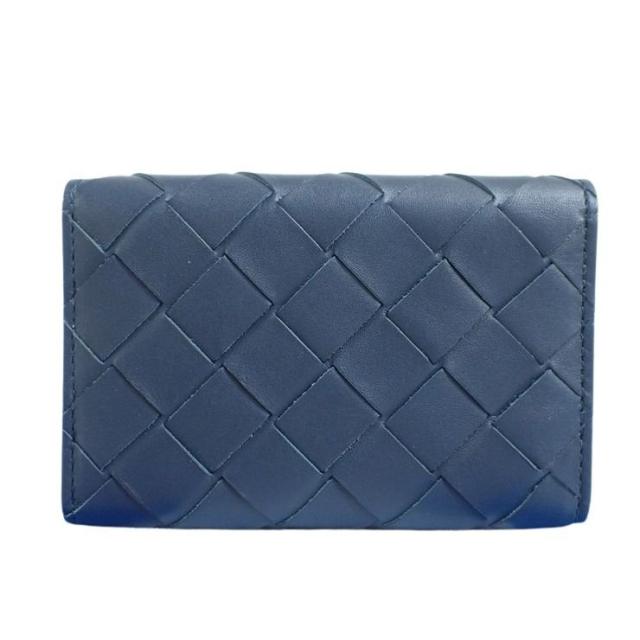 ☆極美品☆　ボッテガヴェネタ　キーリング　ネイビー　箱付き BOTTEGA VENETA ボッテガヴェネタ キーケース・キーリング イントレ