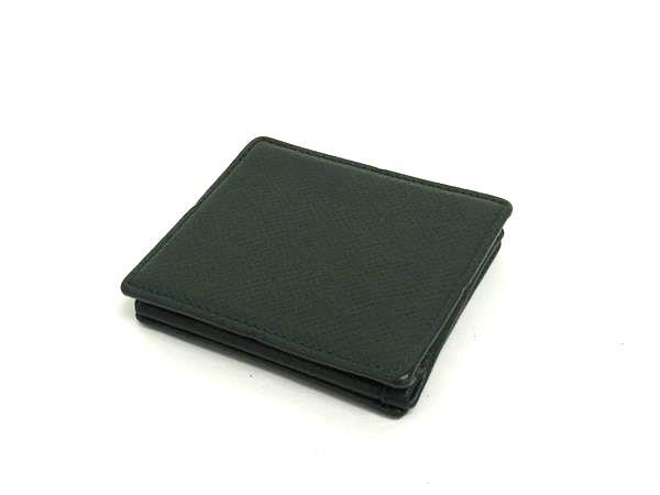 LOUIS VUITTON ルイヴィトン コインケース タイガ ポルトモネ ボワット M30384 エピセア レザー ユニセックス 美品【本物保証】_2
