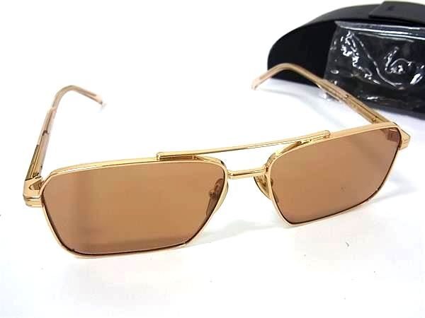 PRADA プラダ サングラス SPR A57 ゴールド クリアブラウン 