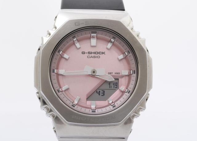CASIO カシオ 時計 GSHOCK ANALOGDIGITAL WOMEN GMS21104AJF ピンク シルバー ブラック 樹脂／ステンレススチール レディース デジアナ【本物保証】