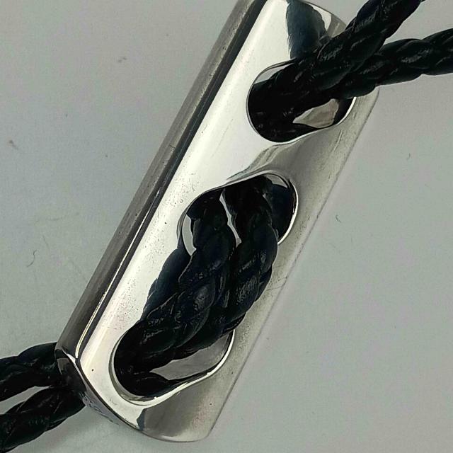 HERMES エルメス キーホルダー/チャーム チャーム - ブラック シルバー