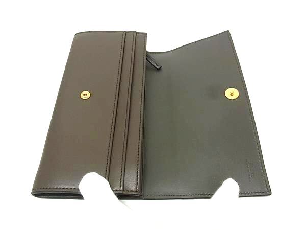 FENDI フェンディ 財布 バイザウェイ 8M0251 グレージュ レザー レディース 二つ折り 長財布 ゴールド金具 超美品【本物保証】_3