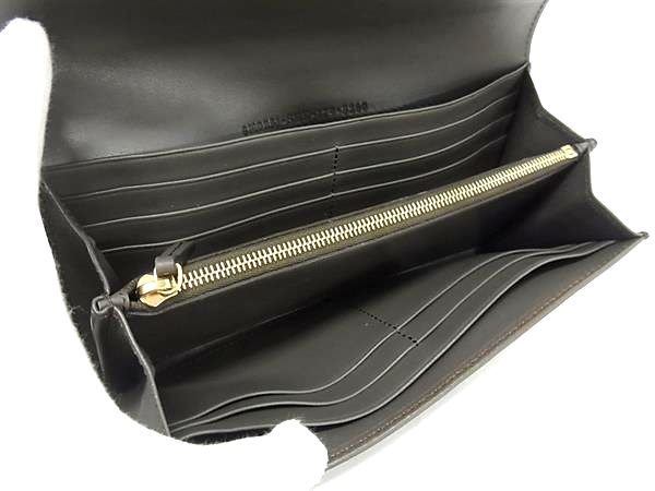 FENDI フェンディ 財布 バイザウェイ 8M0251 グレージュ レザー レディース 二つ折り 長財布 ゴールド金具 超美品【本物保証】_4