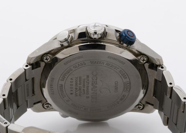 CASIO カシオ 時計 オシアナス カシャロ OCWP1000 ブラック シルバー 
