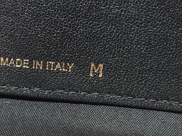 CELINE セリーヌ ブレスレット ホワイト系 レザー レディース ゴールド金具 美品【本物保証】_3