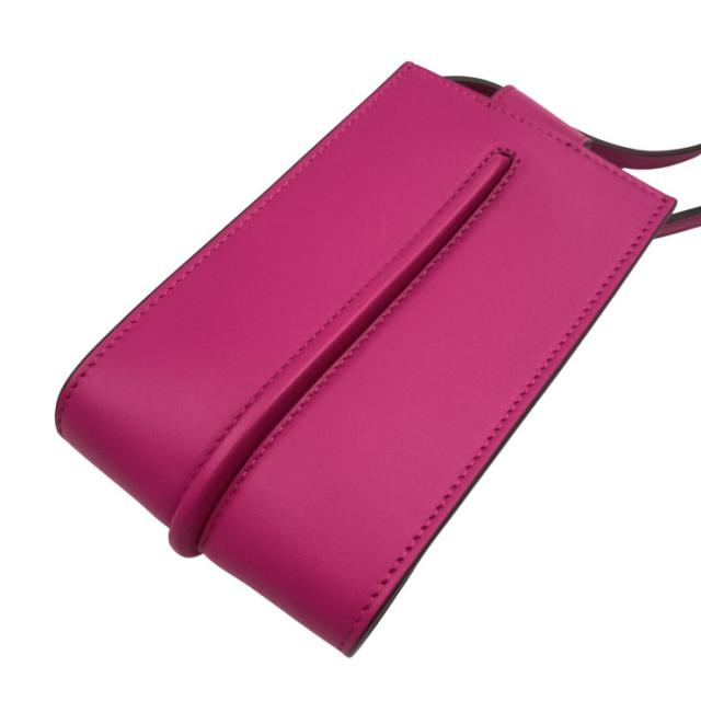 FENDI フェンディ ショルダーバッグ グラフィ ショルダーフォンポーチ 7AS192 ピンク系 レザー レディース スマホショルダー ポシェット ゴールド金具 超美品【本物保証】_2