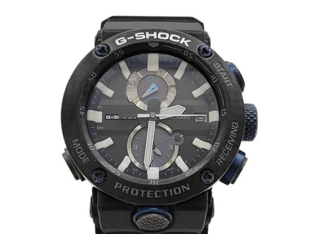 CASIO カシオ 腕時計 G-SHOCK MASTER OF G - AIR GRAVITYMASTER GWR-B1000-1A1JF ブラック系 カーボン メンズ ソーラー電波 アナログ 美品【本物保証】