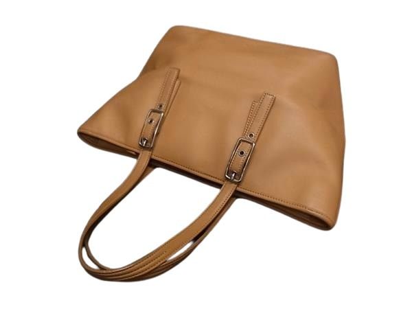 COACH コーチ ハンドバッグ 9847 ブラウン レザー レディース 美品【本物保証】_3