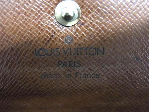 LOUIS VUITTON ルイヴィトン 長財布 モノグラム ポシェット ポルトモネ クレディ M61725 ブラウン系 PVC×レザー ユニセックス ゴールド金具【本物保証】_5