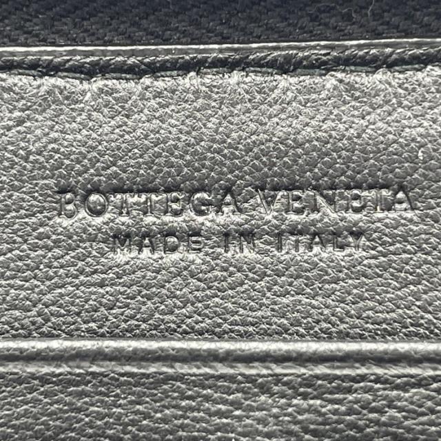 BOTTEGA VENETA ボッテガヴェネタ 財布 イントレチャート ブラック スティングレイ×ラムスキン ユニセックス ラウンドファスナー長財布 美品【本物保証】_9