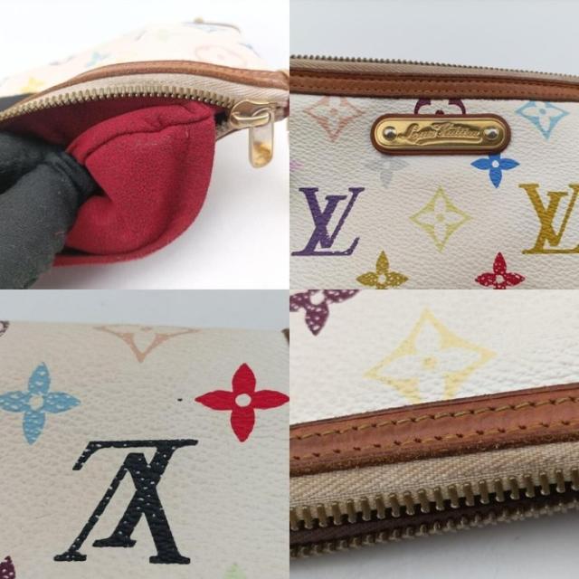 LOUIS VUITTON ルイヴィトン ポーチ ポシェット ミラ MM M60096 ブロン（ホワイト マルチカラー）系 モノグラム マルチカラー レディース チェーン ハンドバッグ【本物保証】_7