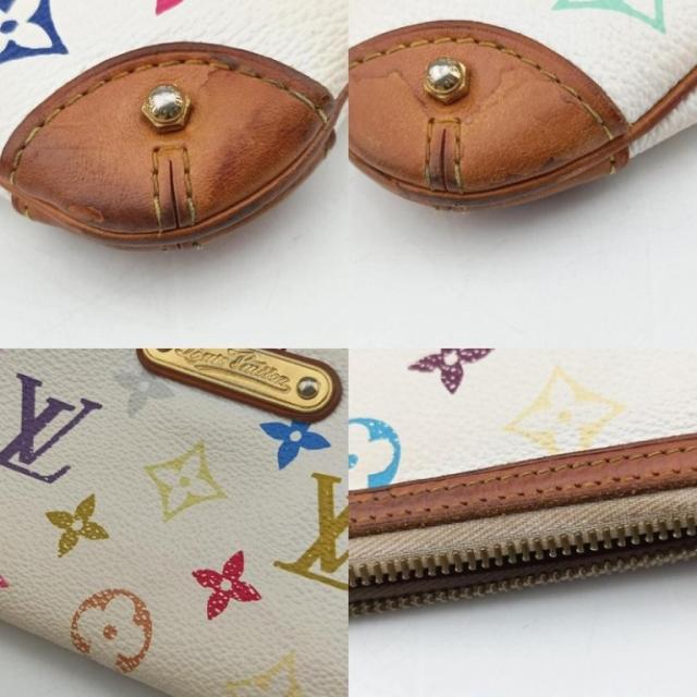 LOUIS VUITTON ルイヴィトン ポーチ ポシェット ミラ MM M60096 ブロン（ホワイト マルチカラー）系 モノグラム マルチカラー レディース チェーン ハンドバッグ【本物保証】_8