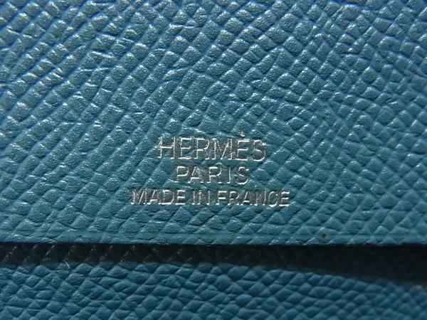 HERMES エルメス 手帳カバー アジェンダ ヴィジョン ブルージーン 