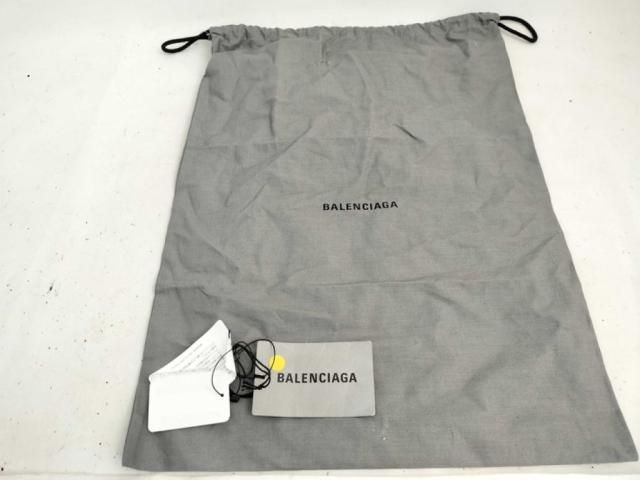 BALENCIAGA バレンシアガ キャップ BBロゴ 704104 グレー系 コットン ユニセックス 美品【本物保証】_9