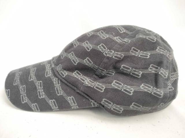 BALENCIAGA バレンシアガ キャップ BBロゴ 704104 グレー系 コットン ユニセックス 美品【本物保証】_1