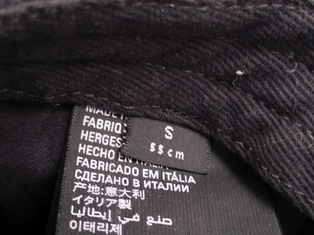 BALENCIAGA バレンシアガ キャップ BBロゴ 704104 グレー系 コットン ユニセックス 美品【本物保証】_5