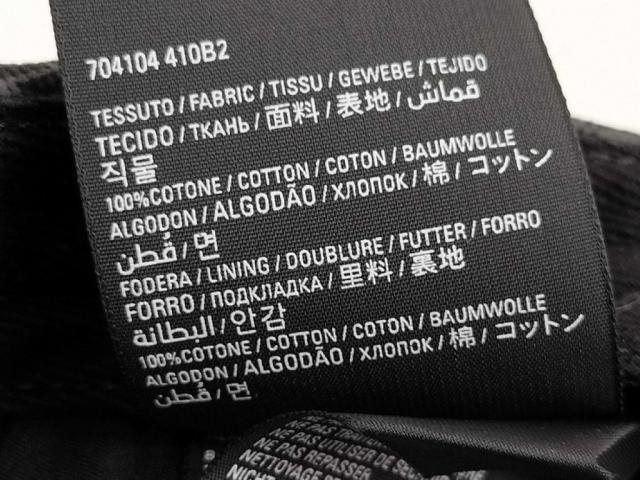 BALENCIAGA バレンシアガ キャップ BBロゴ 704104 グレー系 コットン ユニセックス 美品【本物保証】_6