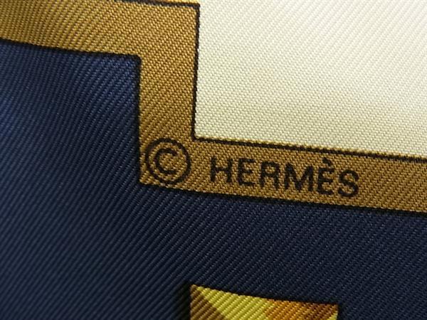 HERMES エルメス スカーフ カレ90 LES CLES 鍵柄 - マルチカラー  