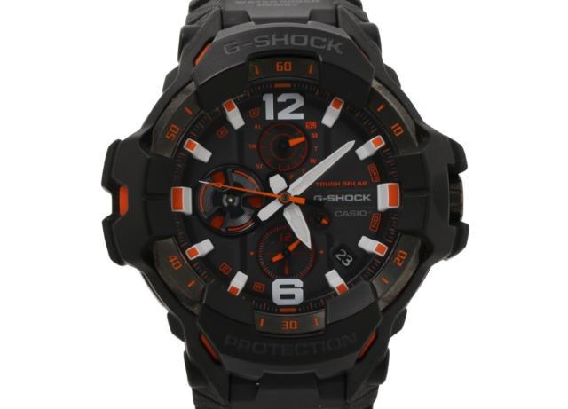 CASIO カシオ 時計 GSHOCK MASTER OF G AIR GRAVITYMASTER GRB3001A4JF ブラック カーボン（バイオマス）／樹脂（バイオマスプラスチック）／ステンレススチール メンズ アナログ【本物保証】