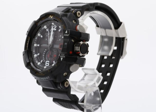 CASIO カシオ 時計 GSHOCK スカイコックピット GWA1100 ブラック 樹脂 メンズ アナログ【本物保証】_1