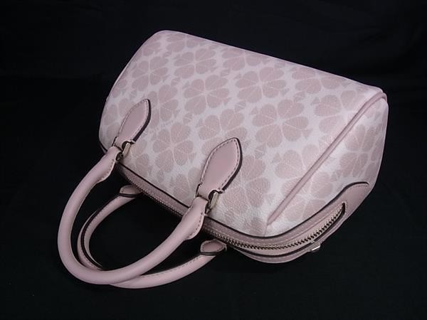 KATE SPADE ケイトスペード ハンドバッグ スペードフラワー SPADE FLOWER KG483 650 ピンク系 PVC×レザー レディース 2WAY クロスボディ ショルダーバッグ 新品未使用展示品【本物保証】_2