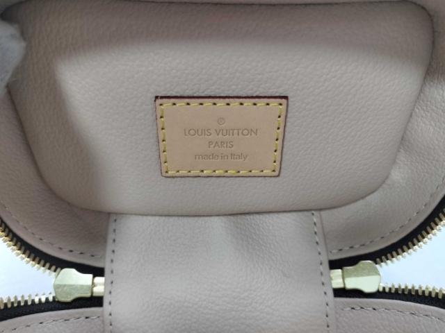 LOUIS VUITTON ルイヴィトン ハンドバッグ ニース ナノ M44936 ブラウン系 モノグラム レディース バニティバッグ ゴールド金具 美品【本物保証】_9