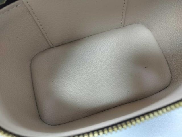 LOUIS VUITTON ルイヴィトン ハンドバッグ ニース ナノ M44936 ブラウン系 モノグラム レディース バニティバッグ ゴールド金具 美品【本物保証】_8